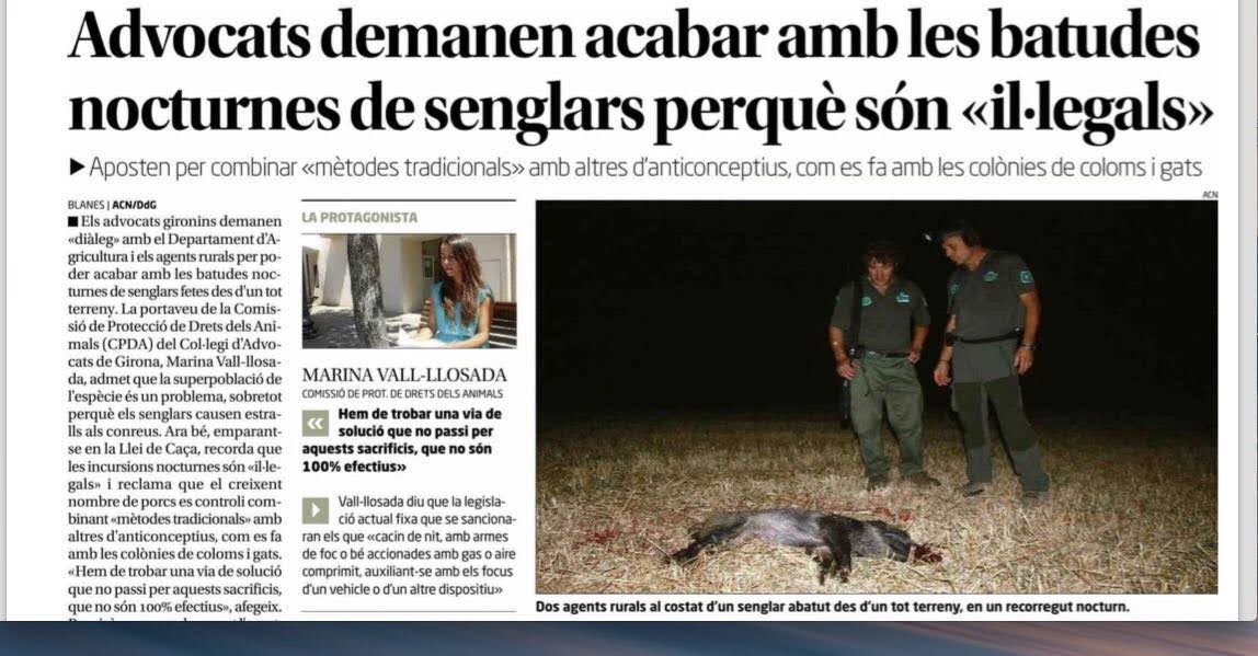 Control ètic de la fauna: una dècada d’anàlisi jurídica i solucions basades en la ciència